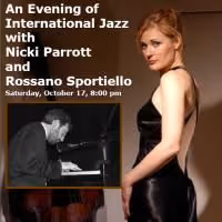 Riverdale Y Hosts An Evening Of Jazz With Nicki Parrott and Rossano Sportiello 10/17