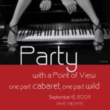 San Diego Rep Presents 16th Annual PARTY WITH A POINT OF VIEW: One Part Cabaret, One 