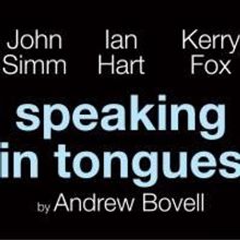 Simm, Hart, Fox Star In SPEAKING IN TONGUES, Opens At Duke Of York's Theatre 9/28