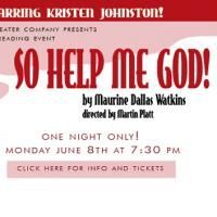 Mint Theater Presents A Reading Of Watkins' SO HELP ME GOD! 6/8 In NYC
