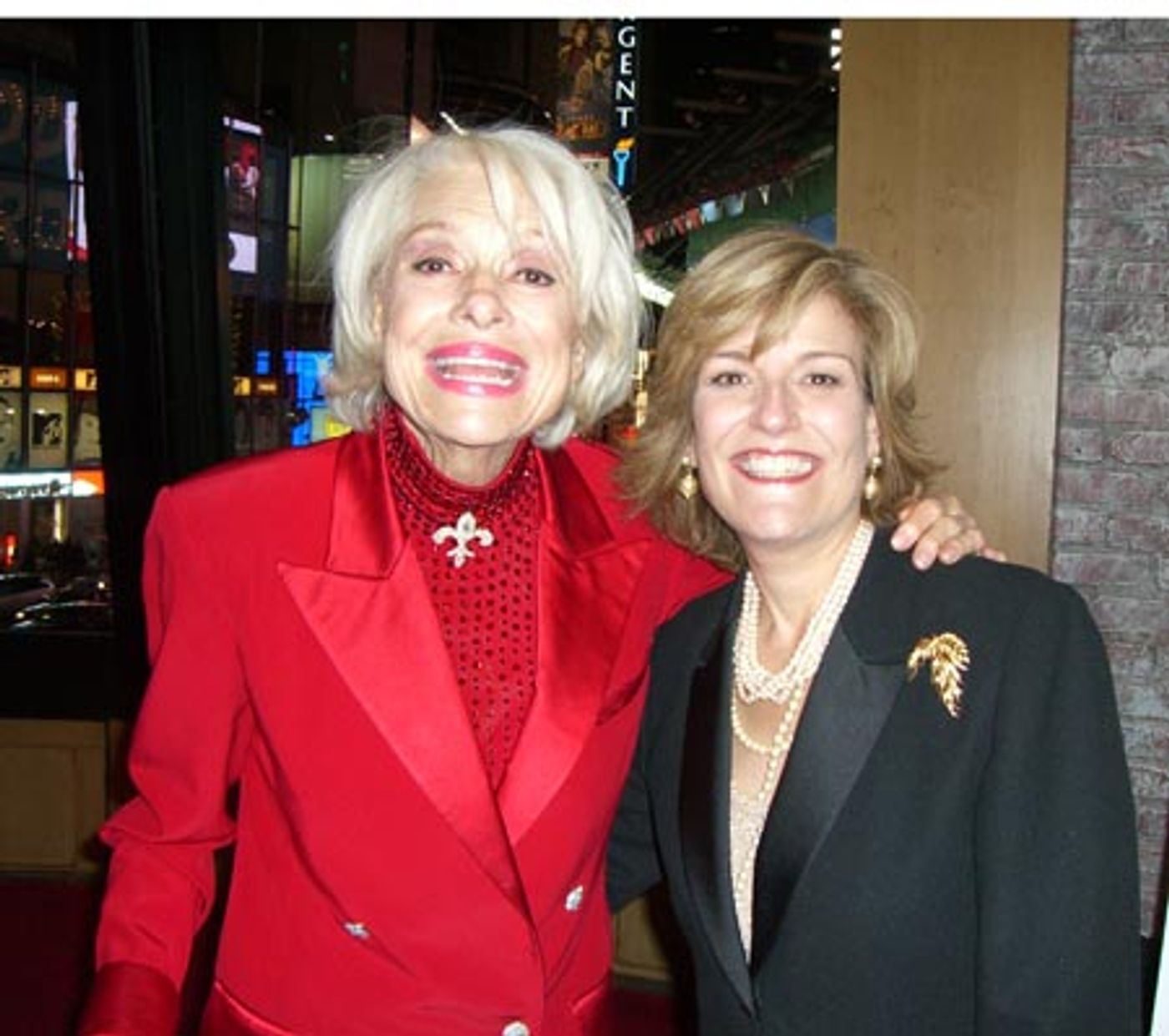 Photo Flash: Karen Mason and Carol Channing  Image