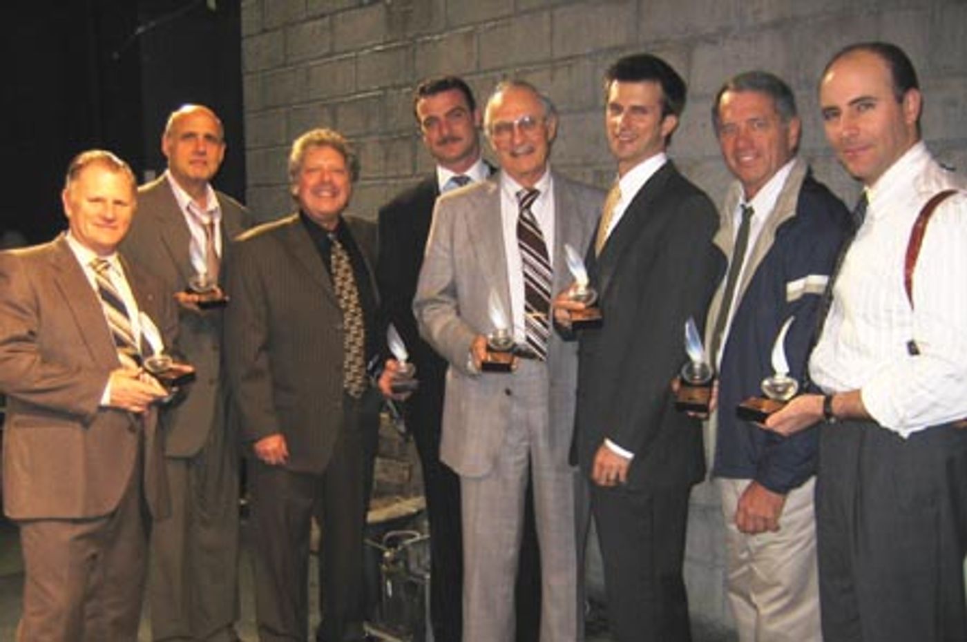 Photo Flash: Glengarry Glen Ross Actors Receive Drama Desk  Image