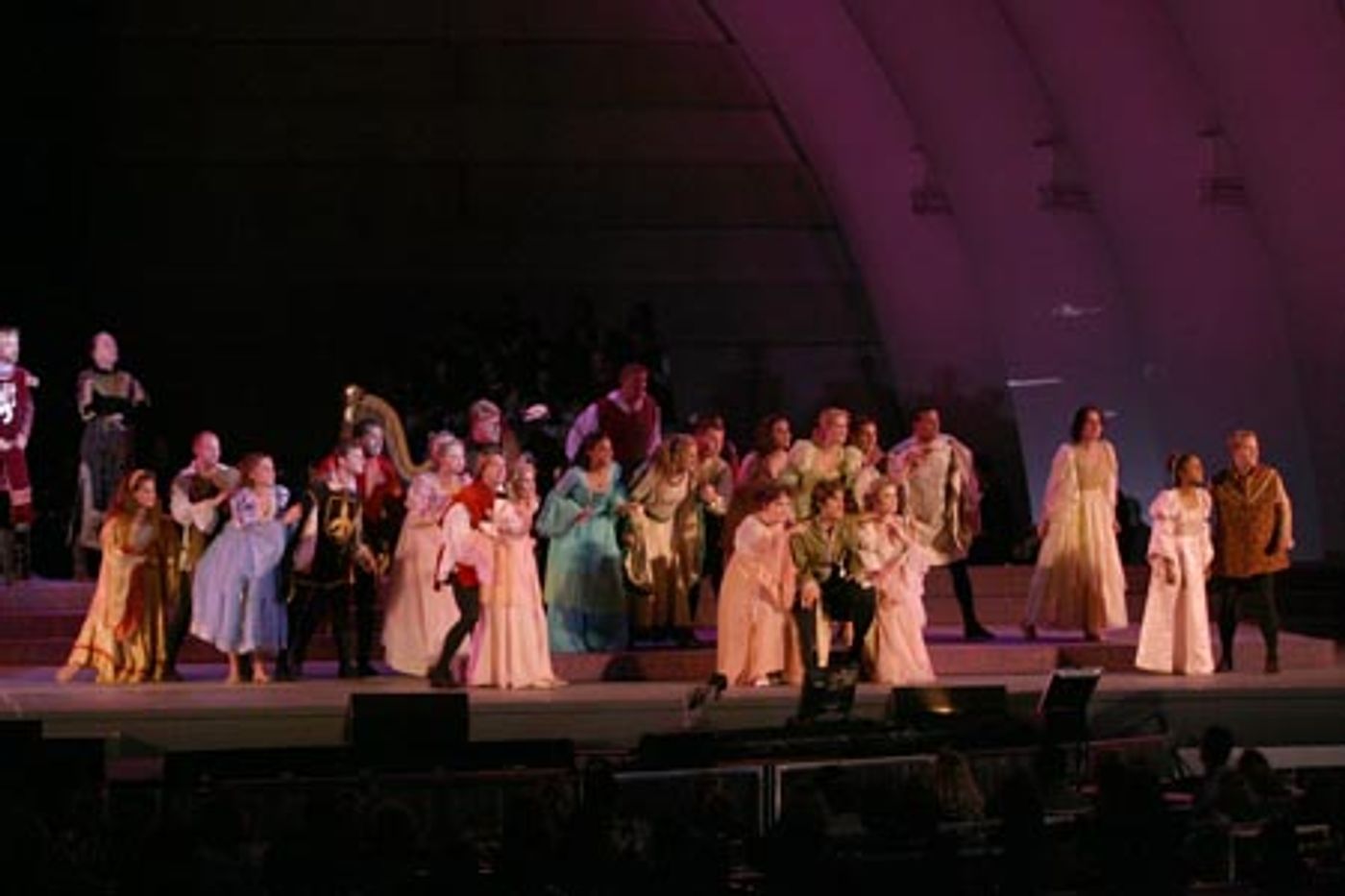 Photo Coverage: CAMELOT at the Hollywood Bowl - Act I  Image
