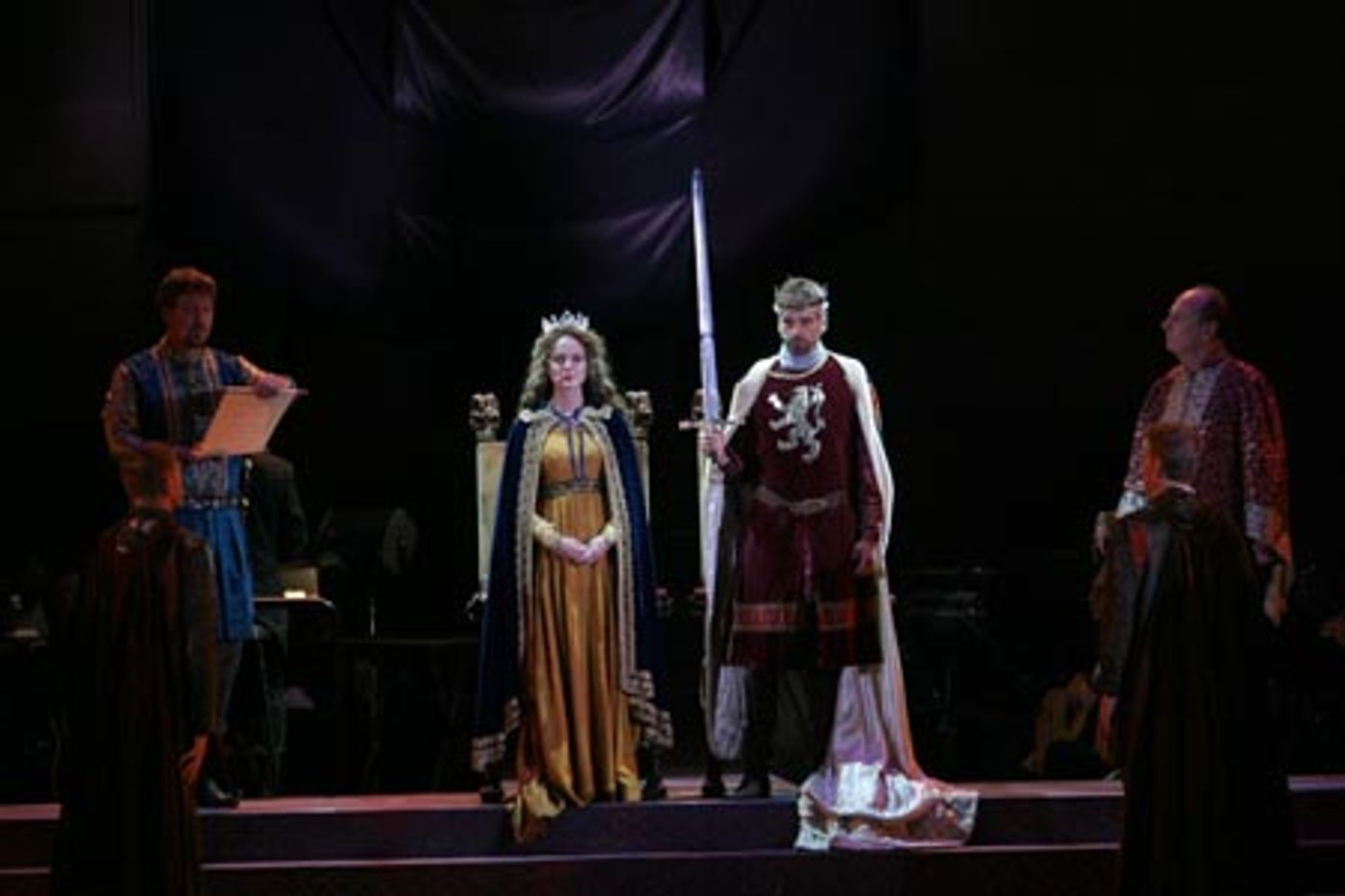 Photo Coverage: CAMELOT at the Hollywood Bowl - Act I  Image