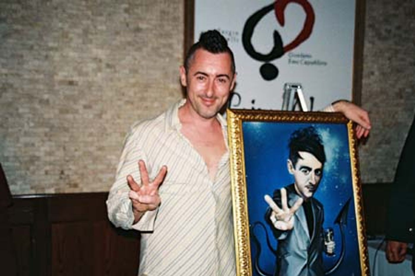 Photo Coverage: Cumming's Portrait at Tony's DiNapoli  Image