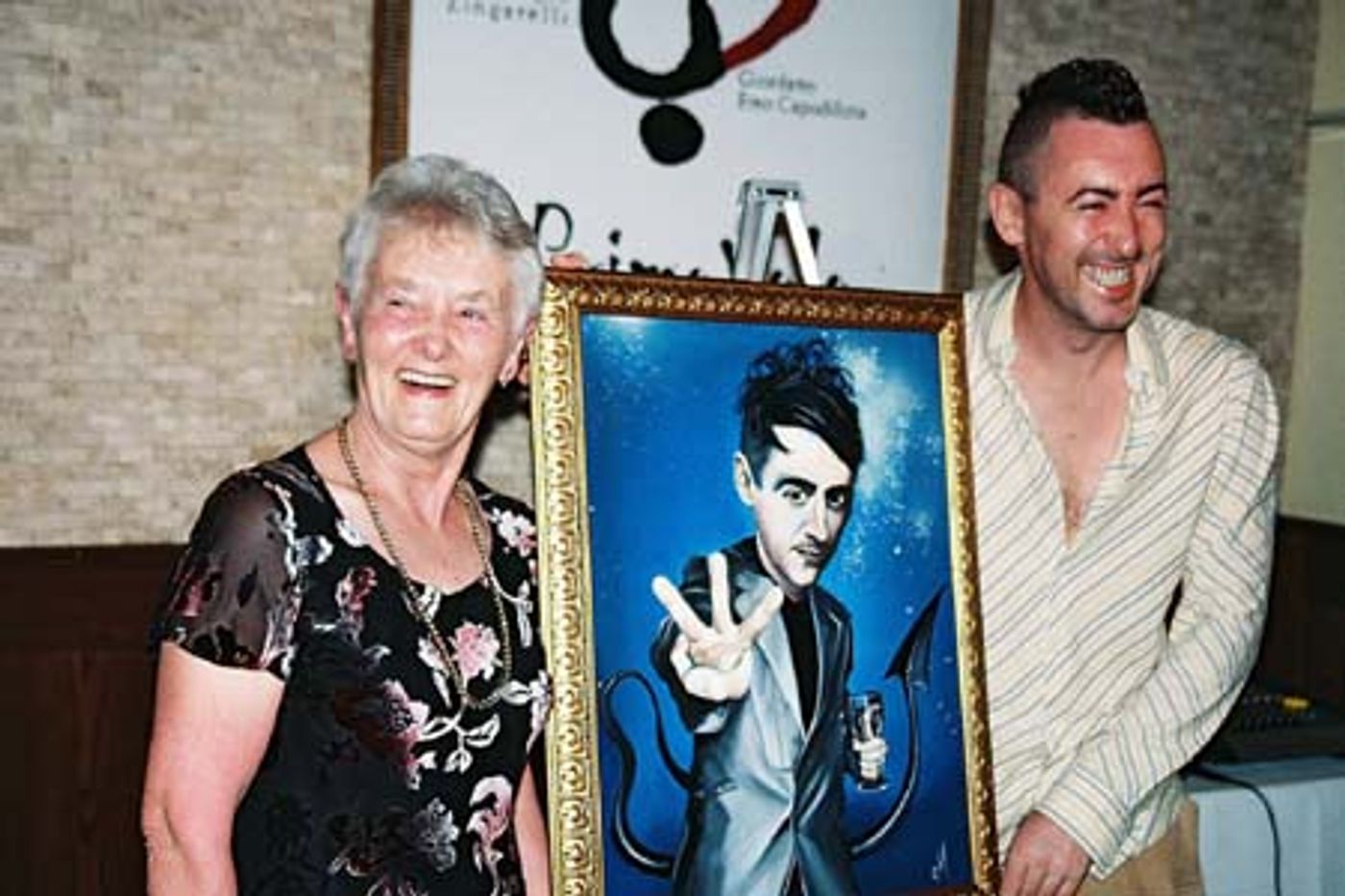 Photo Coverage: Cumming's Portrait at Tony's DiNapoli  Image