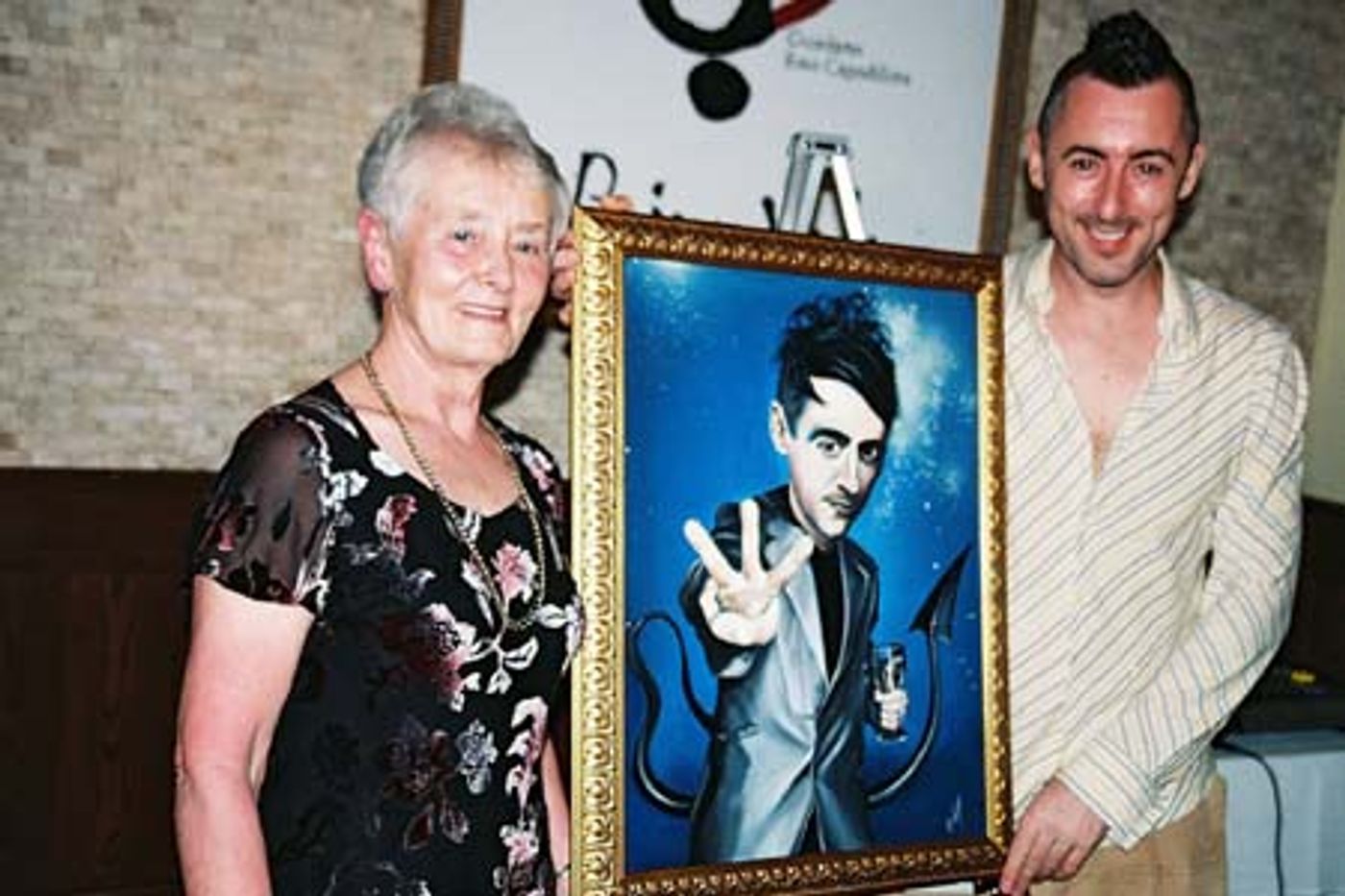 Photo Coverage: Cumming's Portrait at Tony's DiNapoli  Image