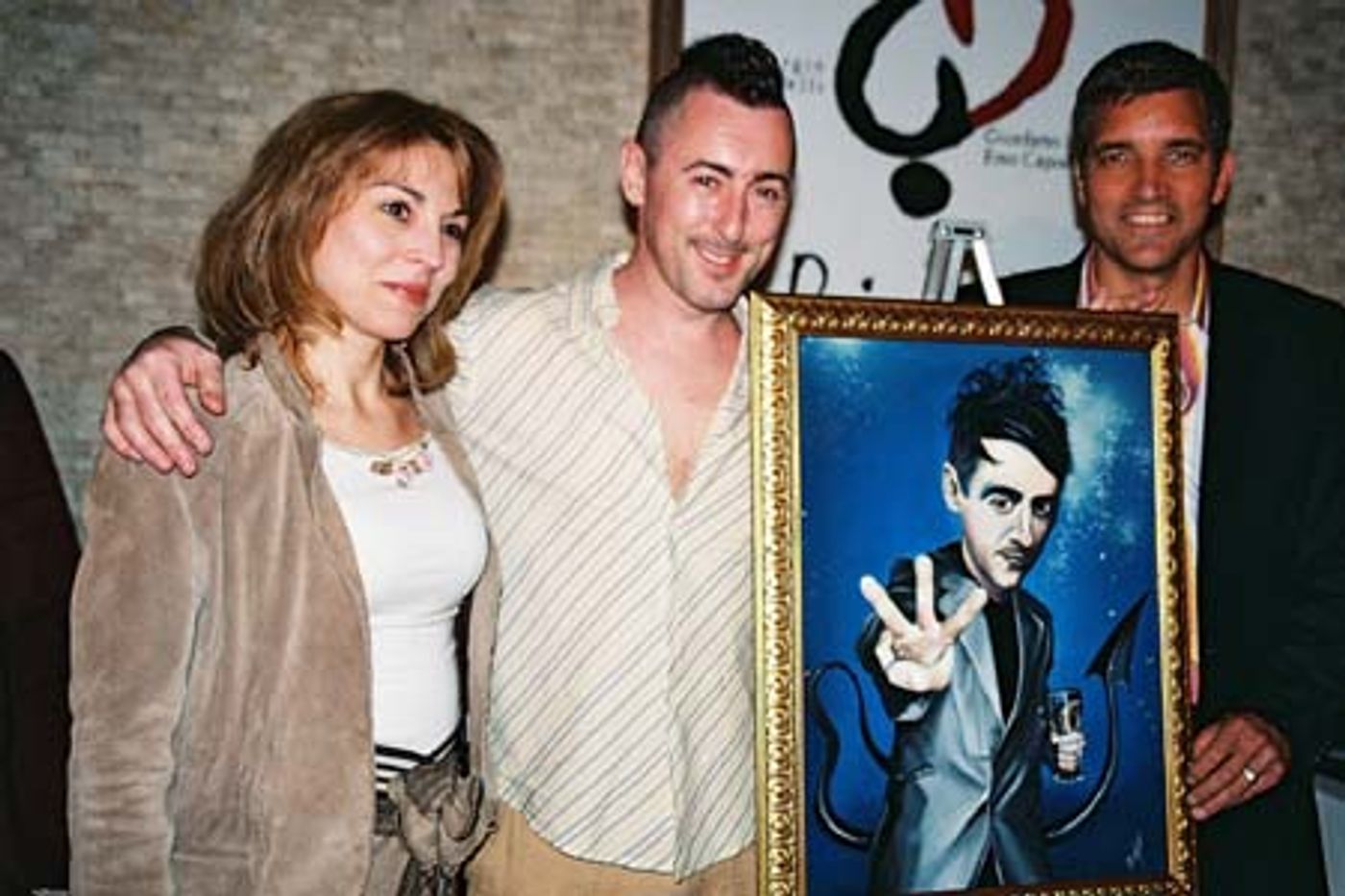 Photo Coverage: Cumming's Portrait at Tony's DiNapoli  Image