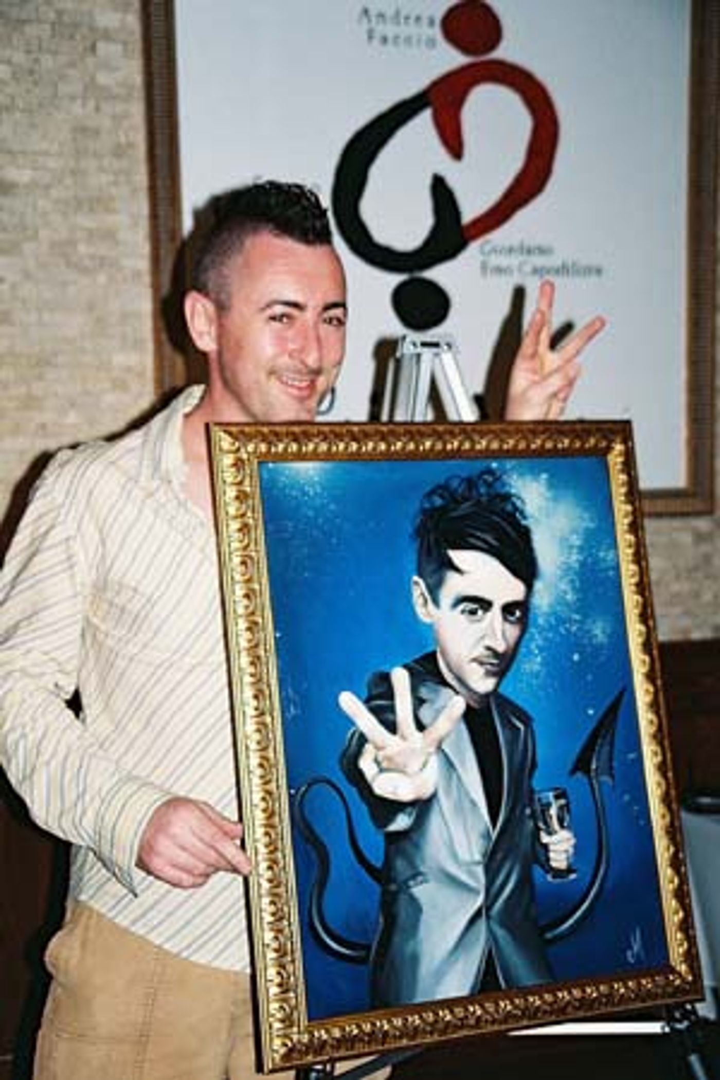 Photo Coverage: Cumming's Portrait at Tony's DiNapoli  Image