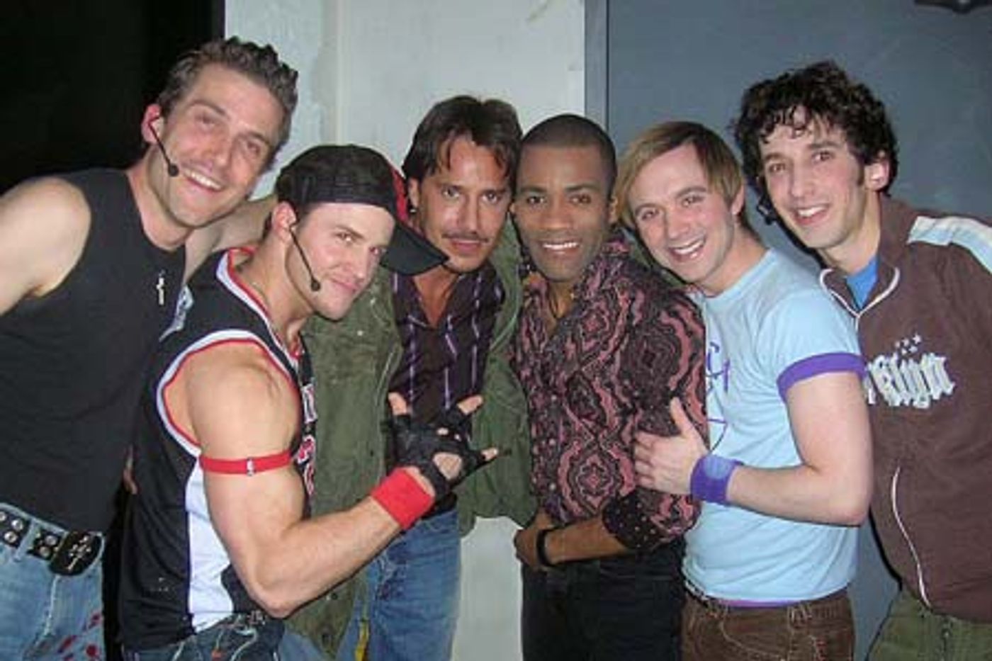 Photo Flash: Ricky Paull Goldin Visits Altar Boyz Image