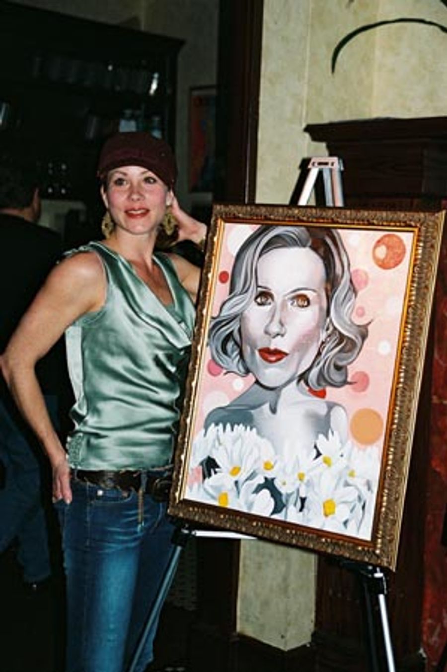 Photo Coverage: Christina Applegate Portrait Unveiled on Broadway Wall of Fame Image