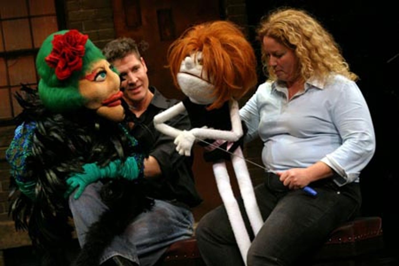 Photo Coverage: Andrew MacDonald Smith and Puppet Make Broadway Debuts in Avenue Q  Image
