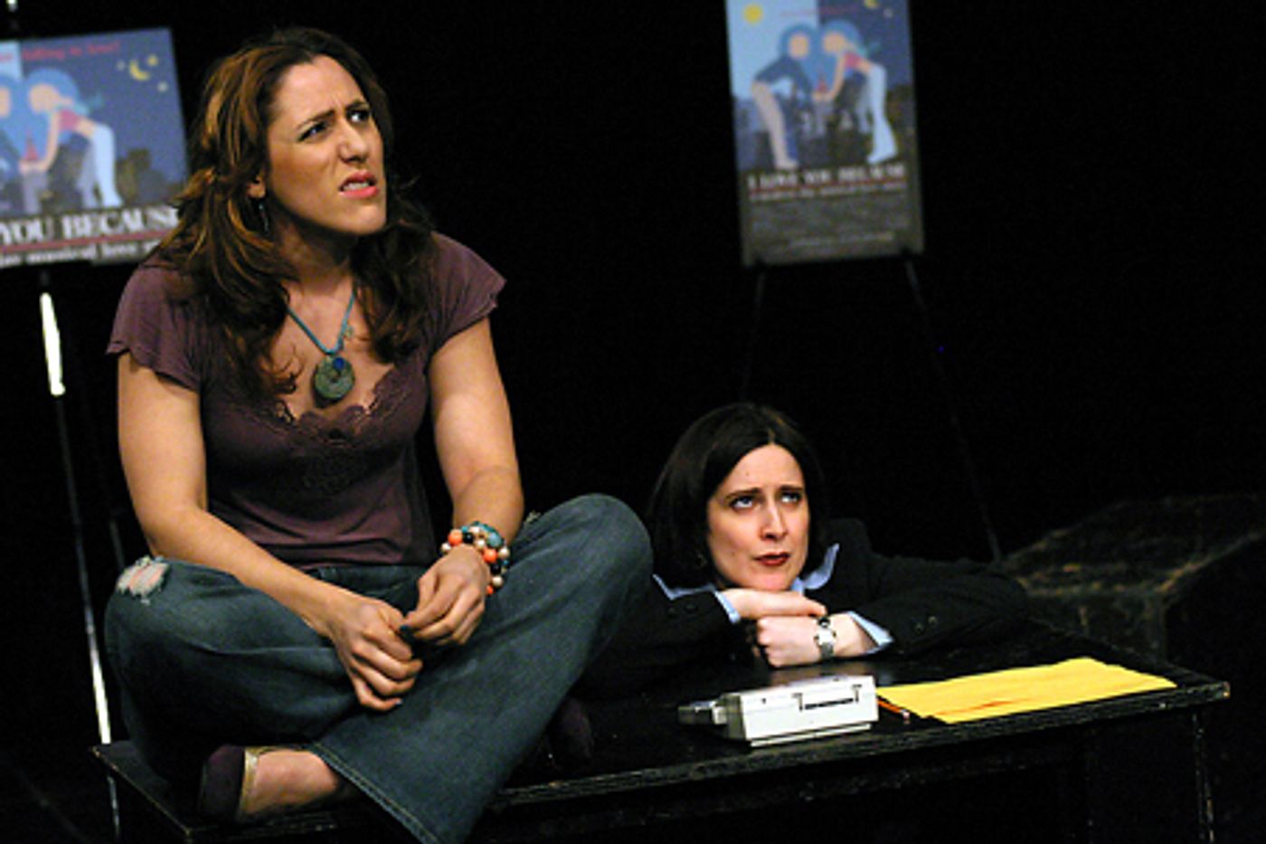 Photo Coverage: Stephanie D'Abruzzo and Co. Rehearse I Love You Because  Image