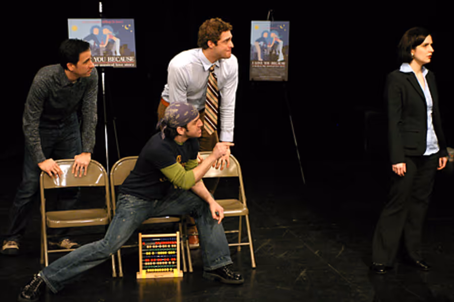 Photo Coverage: Stephanie D'Abruzzo and Co. Rehearse I Love You Because Image