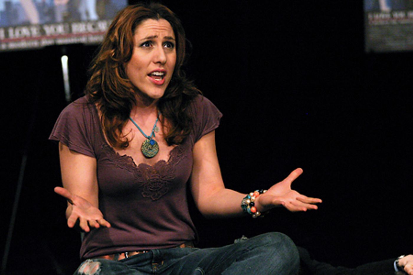 Photo Coverage: Stephanie D'Abruzzo and Co. Rehearse I Love You Because  Image