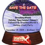 TICKETS NOW ON SALE: BroadwayWorld Holiday Concert and Party - December 19th