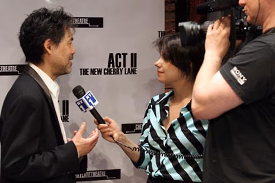 Photo Coverage: Albee and Hwang Honored at Cherry Lane Theat Image