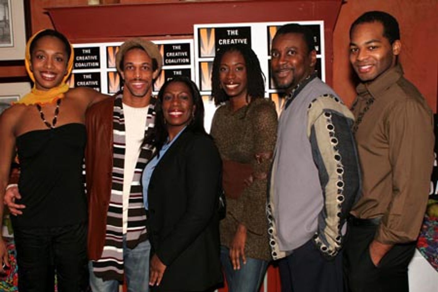 Photo Coverage: The Creative Coalition Visits The Color Purple  Image