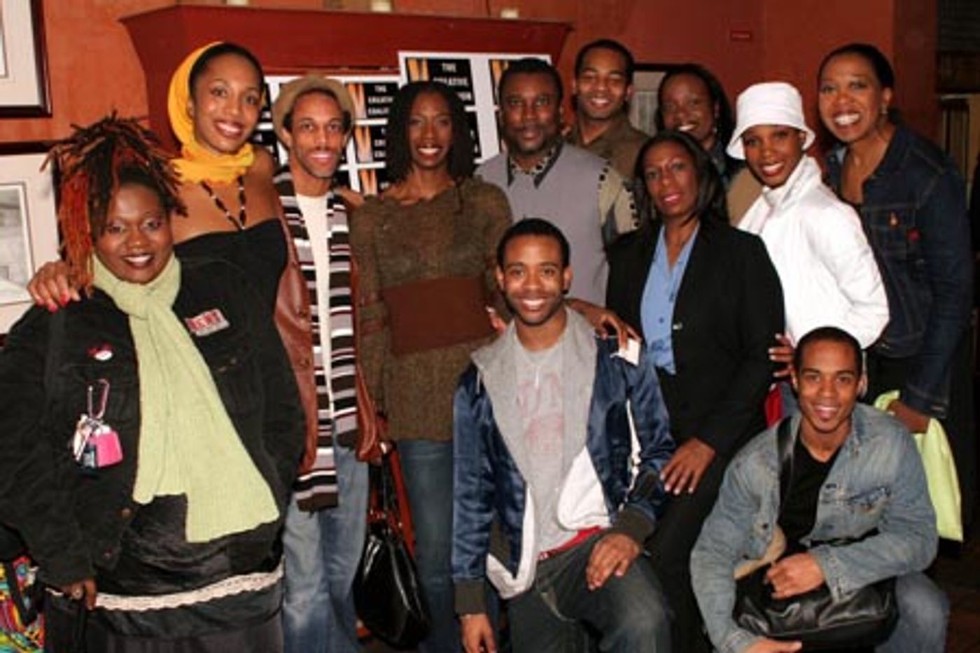 Photo Coverage: The Creative Coalition Visits The Color Purple  Image