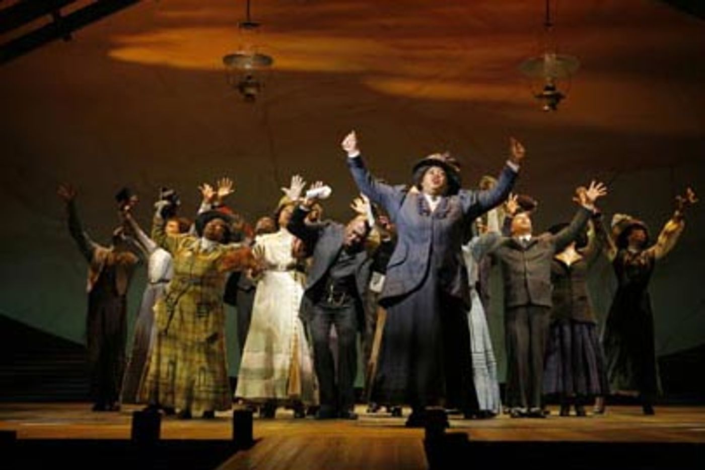Photo Flash: The Color Purple in Previews at the Broadway Theatre  Image