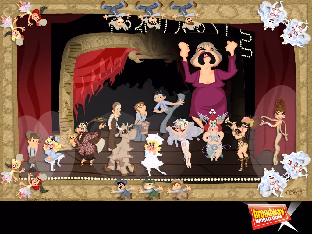 Broadway Art Goes Digital: Encores! Summer Stars 'Gypsy'
