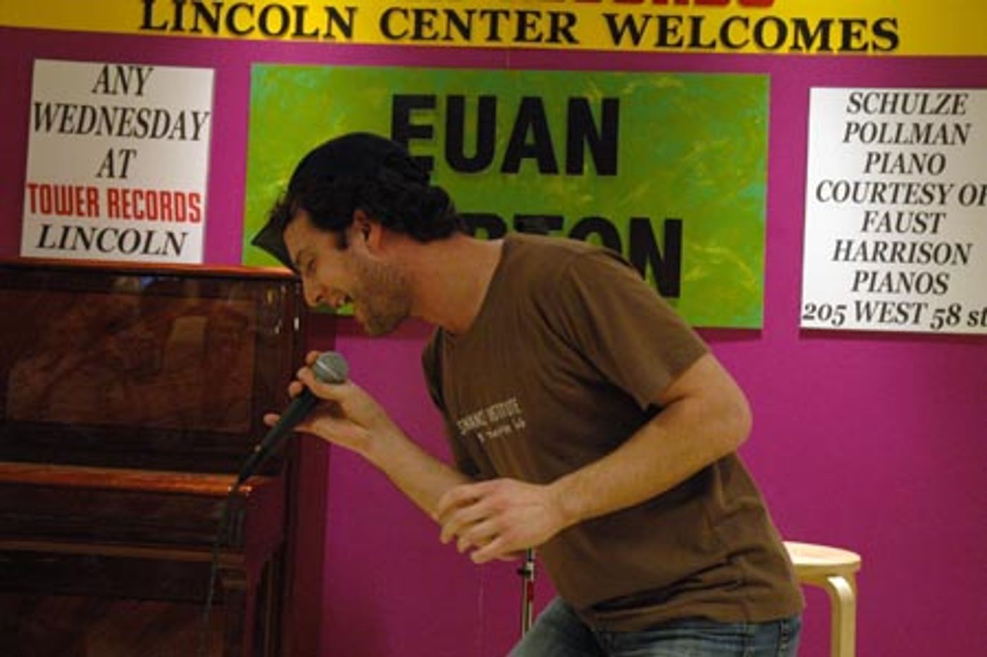 Photo Coverage: Euan Morton Performs at Tower Records  Image