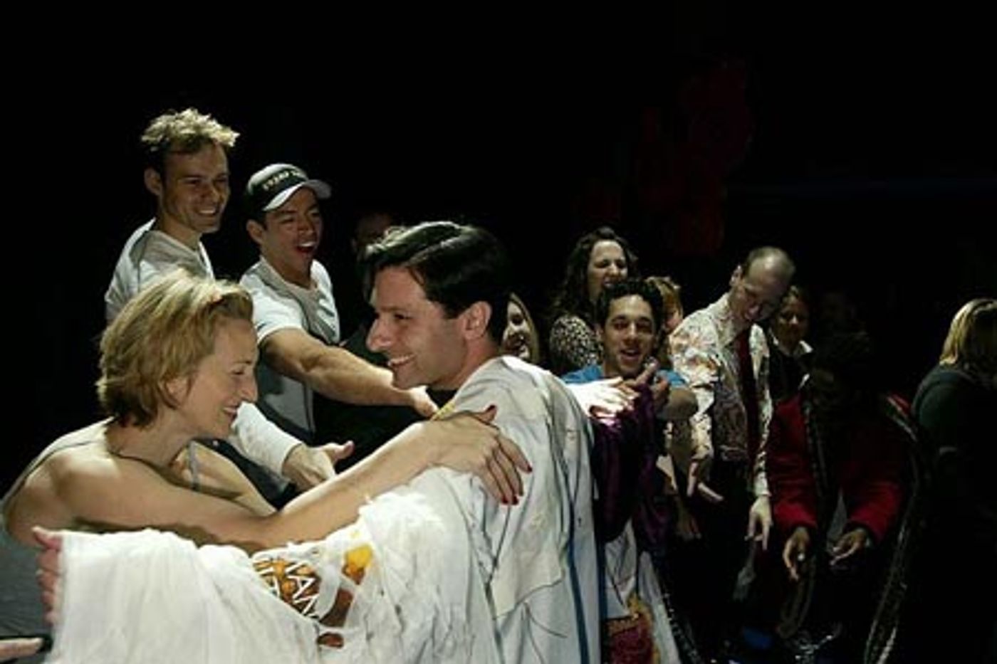 Photo Coverage: The Pajama Game Gypsy Robe Ceremony  Image