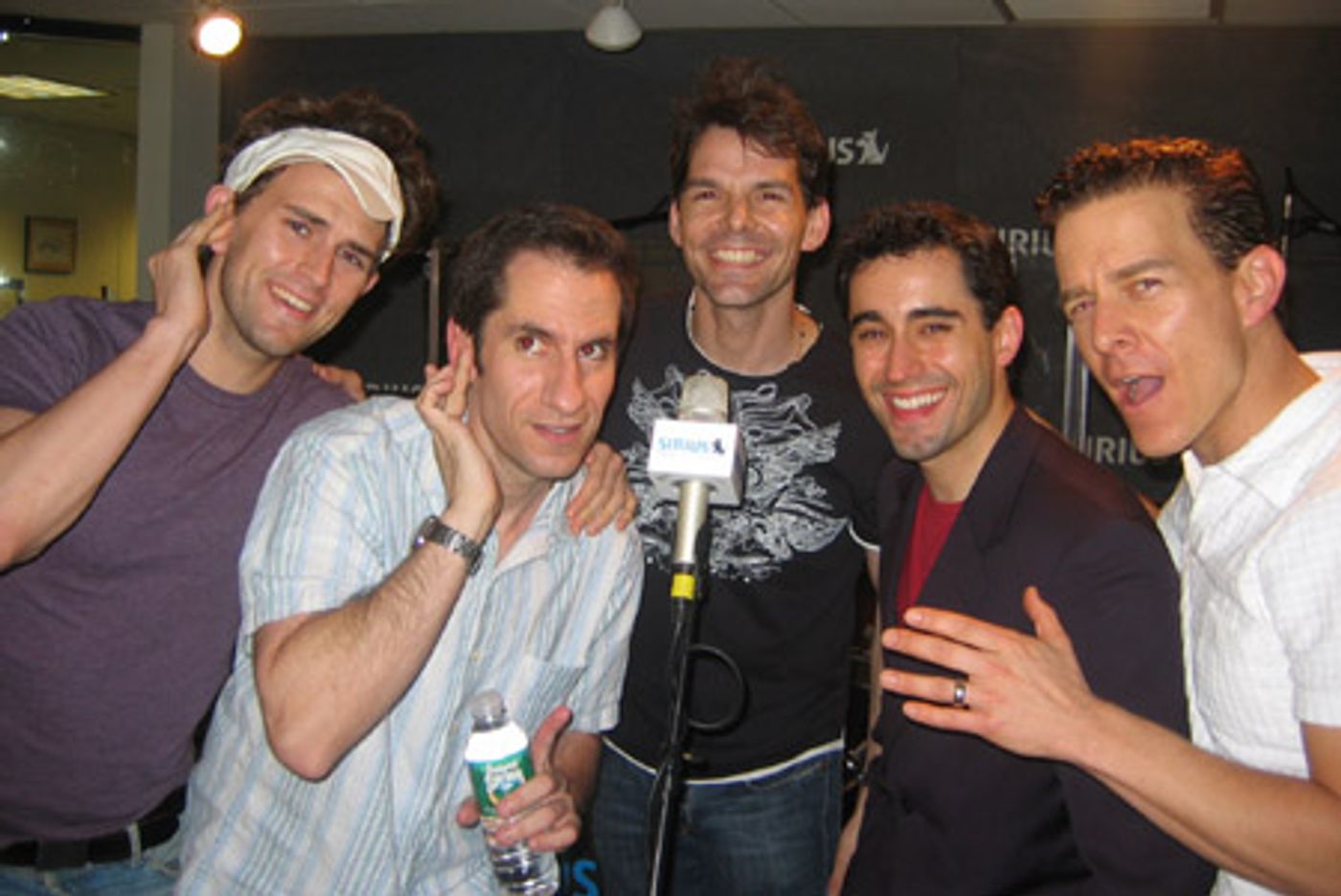 Photo Flash: Jersey Boys with Seth Rudetsky at Sirius Radio  Image