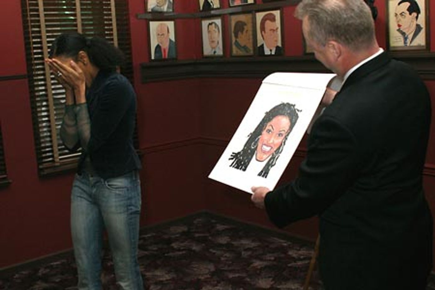 Photo Coverage: Sarah Jones Caricature Unveiled at Sardi's  Image