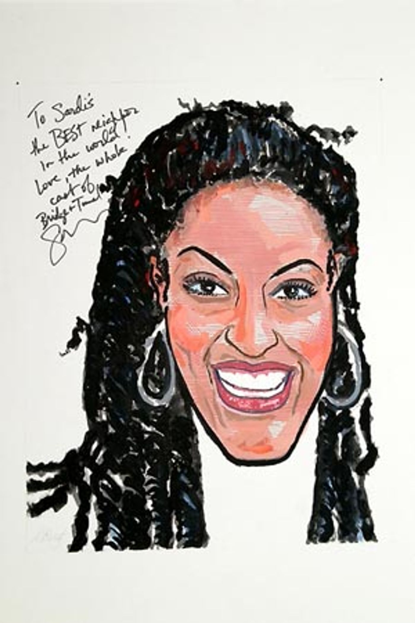 Photo Coverage: Sarah Jones Caricature Unveiled at Sardi's  Image