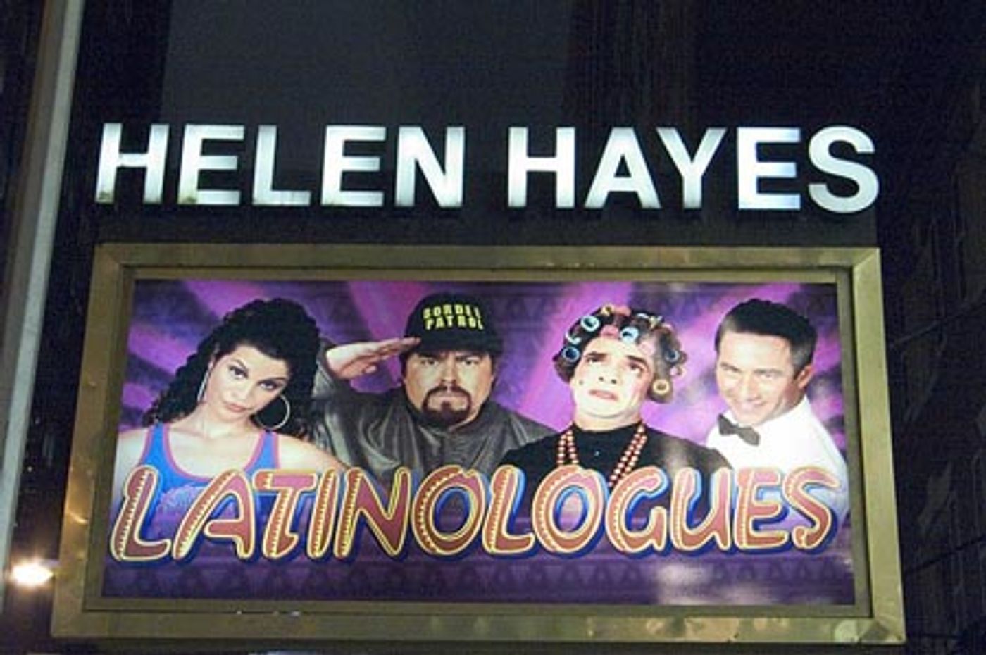 Photo Coverage: Latinologues Opens at the Helen Hayes Theatre  Image