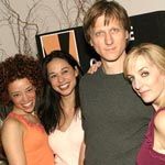 Photo Coverage: Lennon Visited by Members of the Creative Coalition