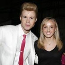Photo Coverage Exclusive: Olympic Gold Medalist Liukin Visits 'Hairspray'