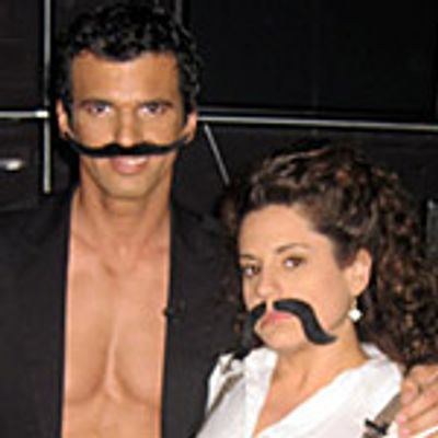 Special Photo Blog Exclusive #21: Marissa Jaret Winokur 'Dancing With The Stars' - Mustaches & Feathers!