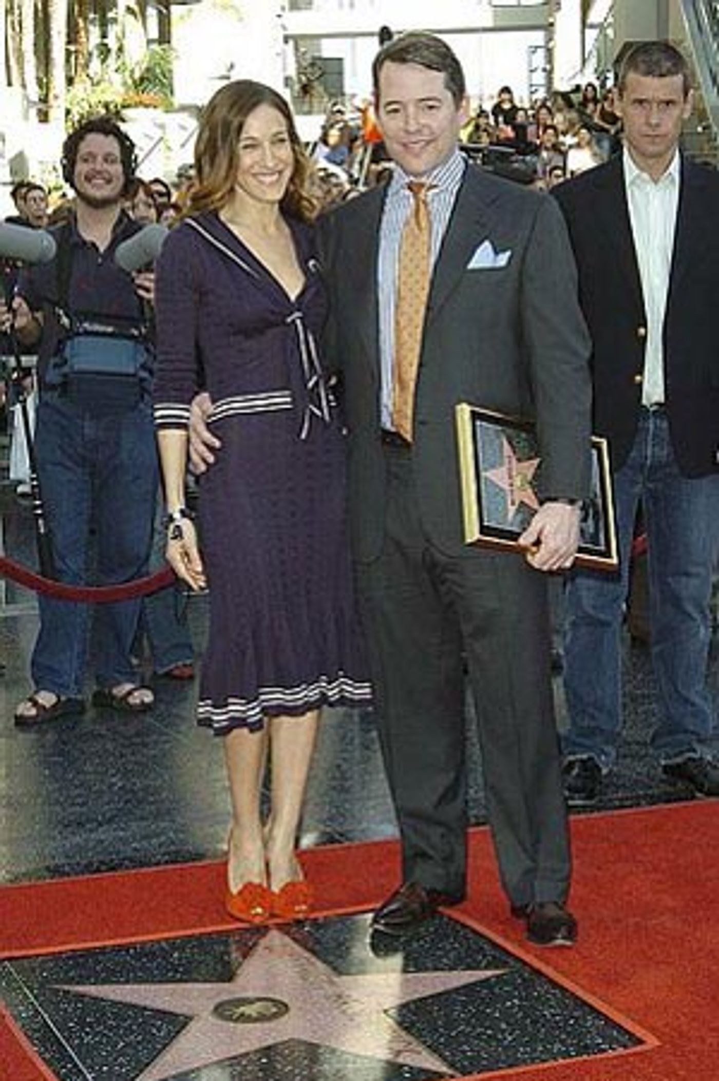 Photo Coverage: Nathan Lane and Matthew Broderick Receive Hollywood Walk of Fame Stars  Image