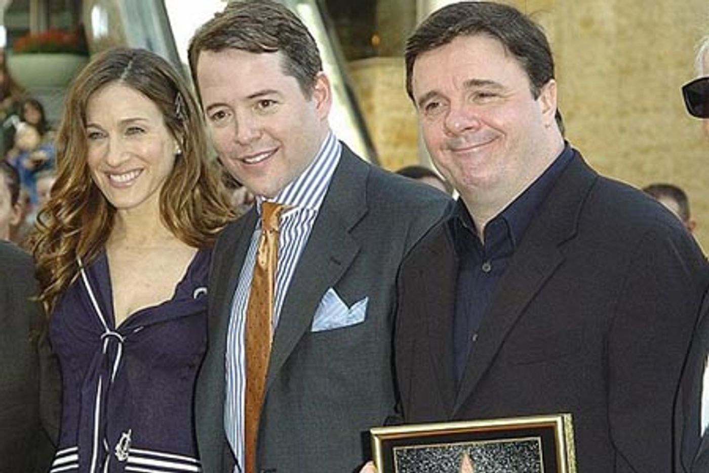 Photo Coverage: Nathan Lane and Matthew Broderick Receive Hollywood Walk of Fame Stars  Image
