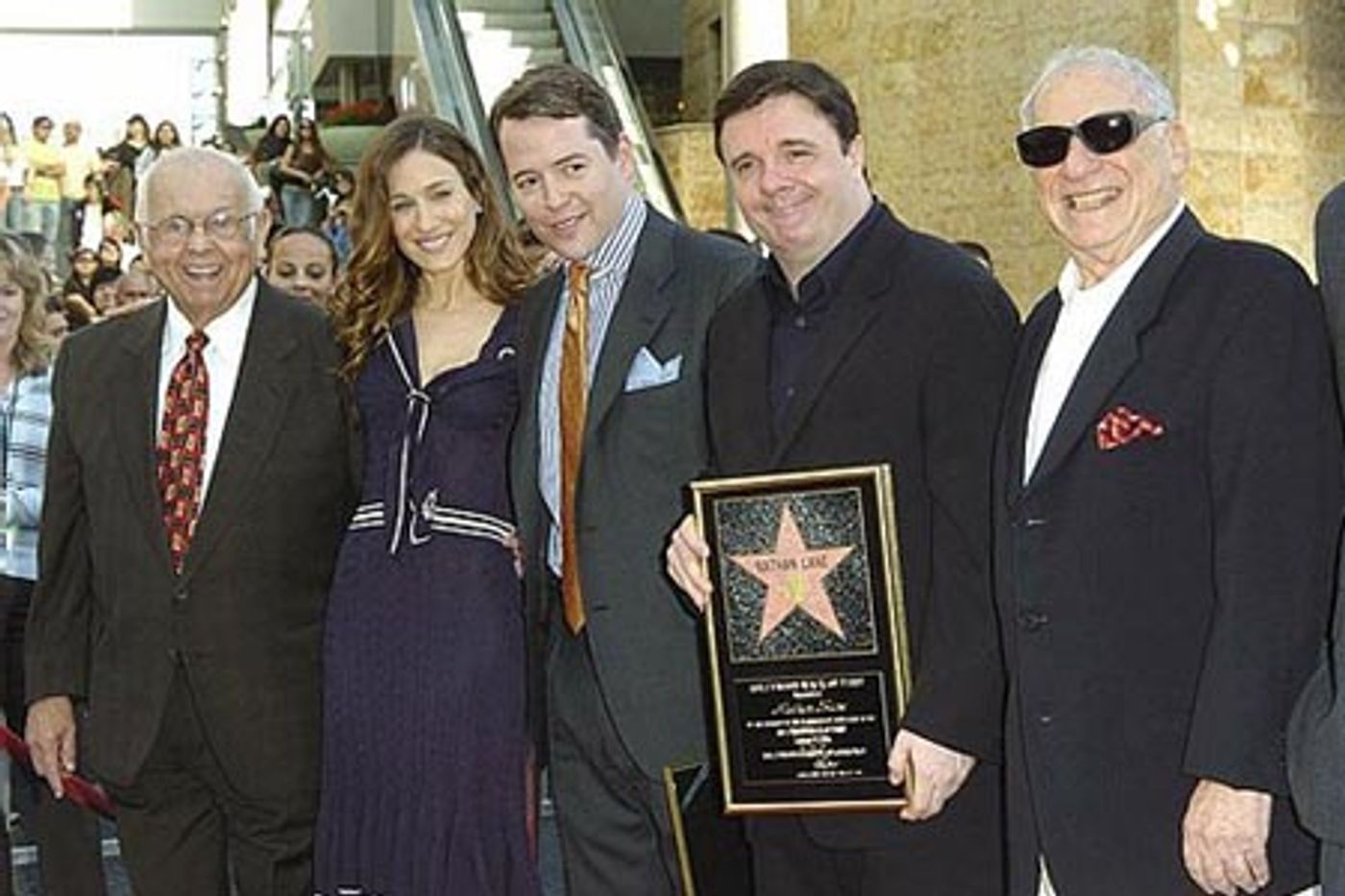 Photo Coverage: Nathan Lane and Matthew Broderick Receive Hollywood Walk of Fame Stars  Image