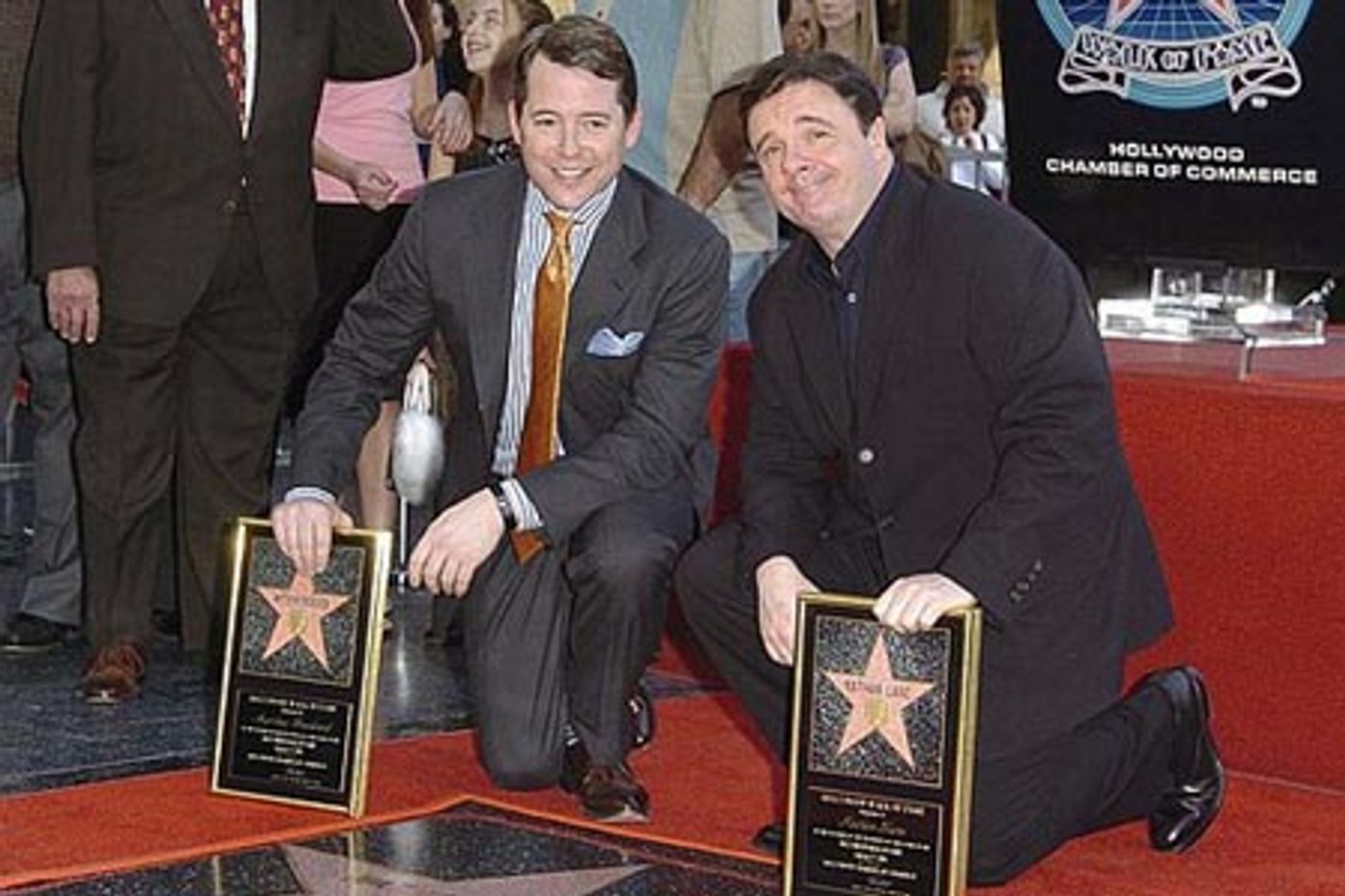 Photo Coverage: Nathan Lane and Matthew Broderick Receive Hollywood Walk of Fame Stars  Image