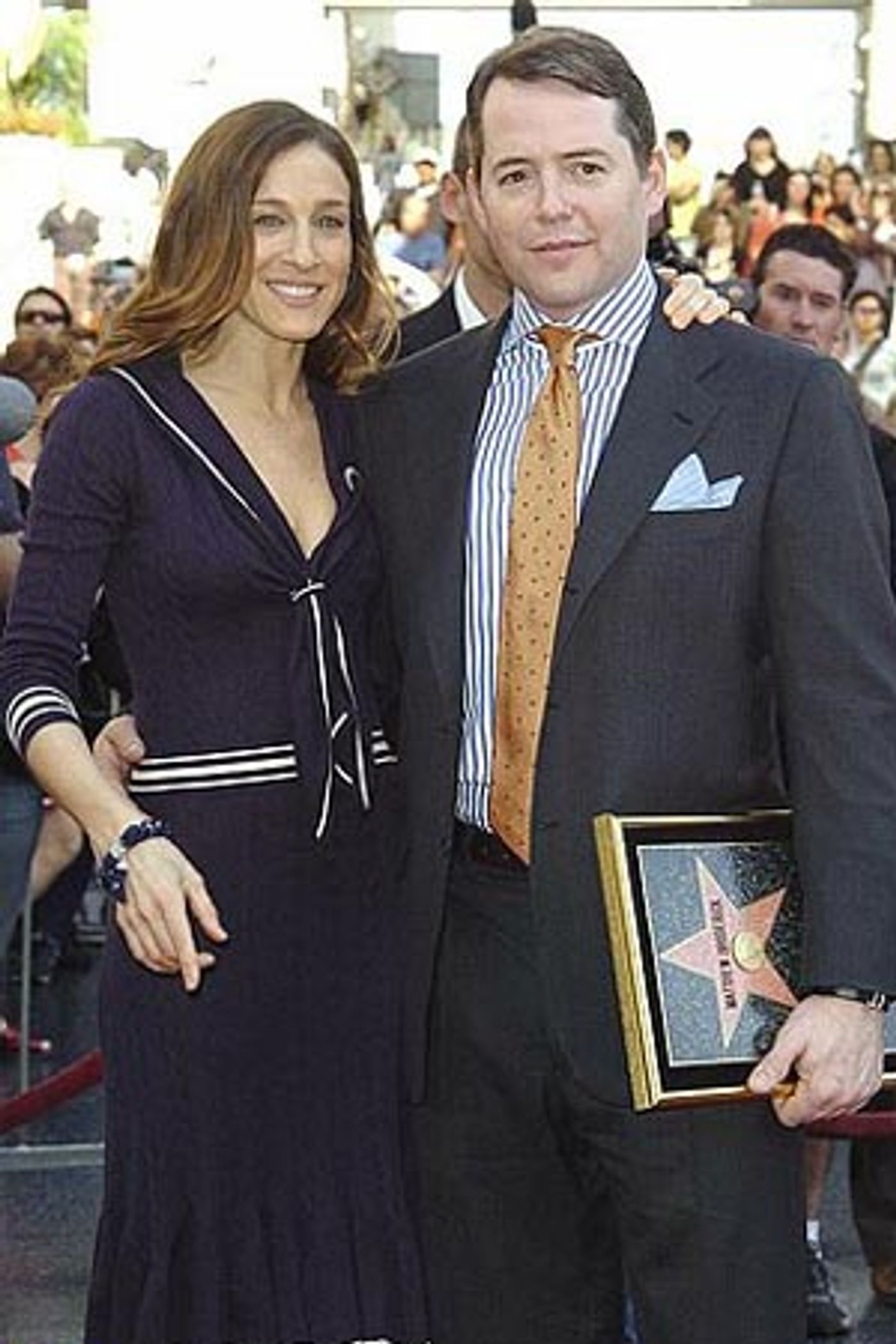 Photo Coverage: Nathan Lane and Matthew Broderick Receive Hollywood Walk of Fame Stars  Image