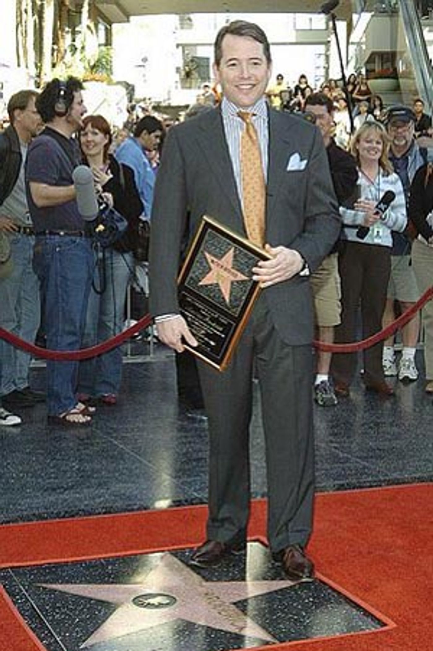 Photo Coverage: Nathan Lane and Matthew Broderick Receive Hollywood Walk of Fame Stars  Image