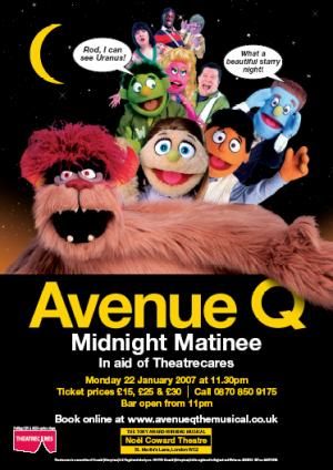 Avenue Q schedules a 'Midnight Matinee'
