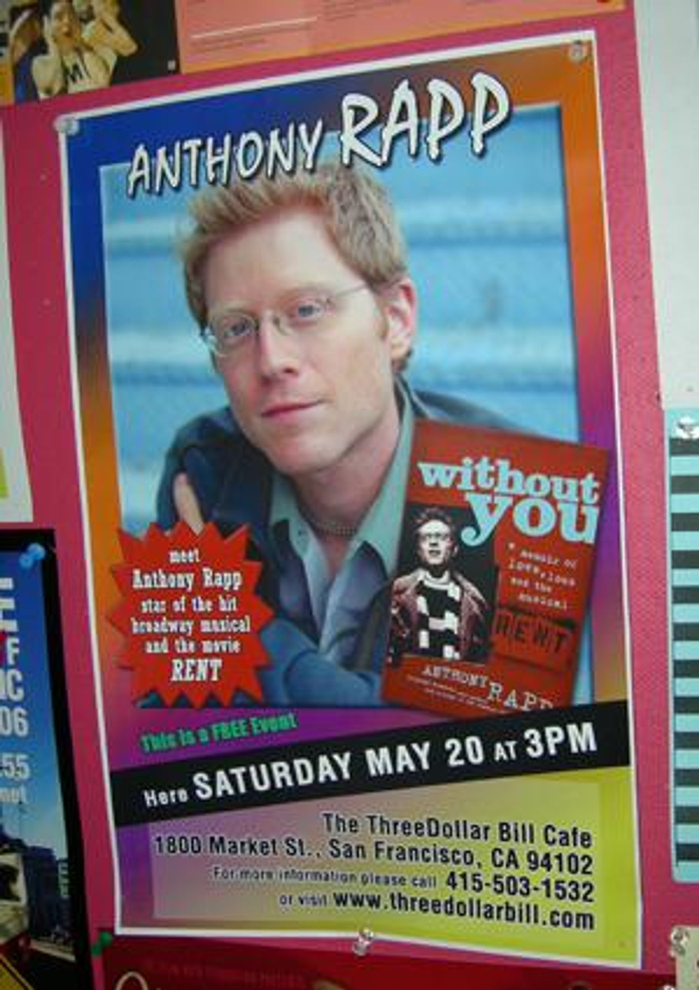 Photo Coverage: 3 Dollar Bill Cafe Presents Anthony Rapp  Image