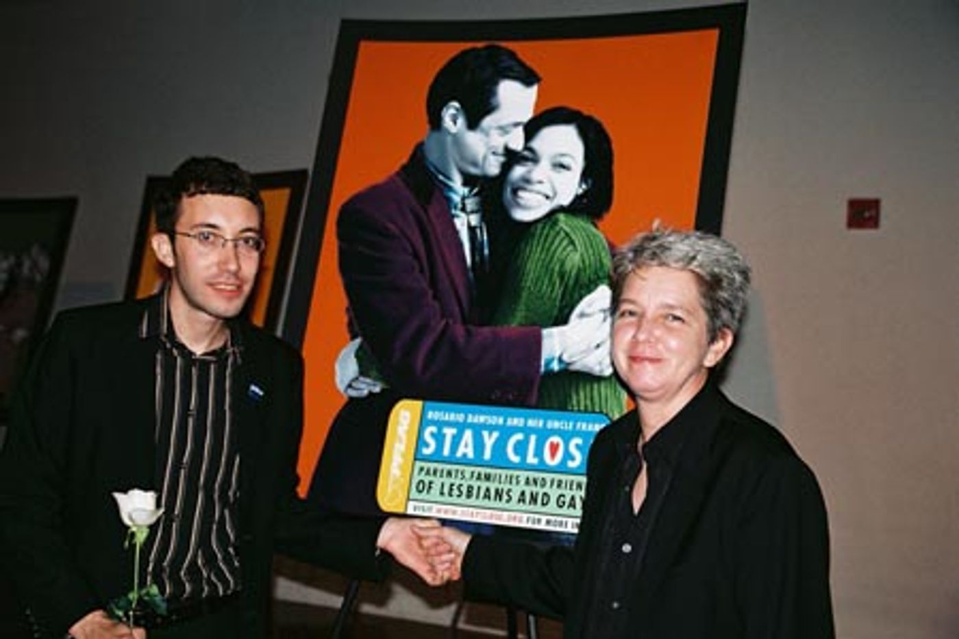 Photo Flash: Cyndi Lauper Attends PFLAG Dinner  Image