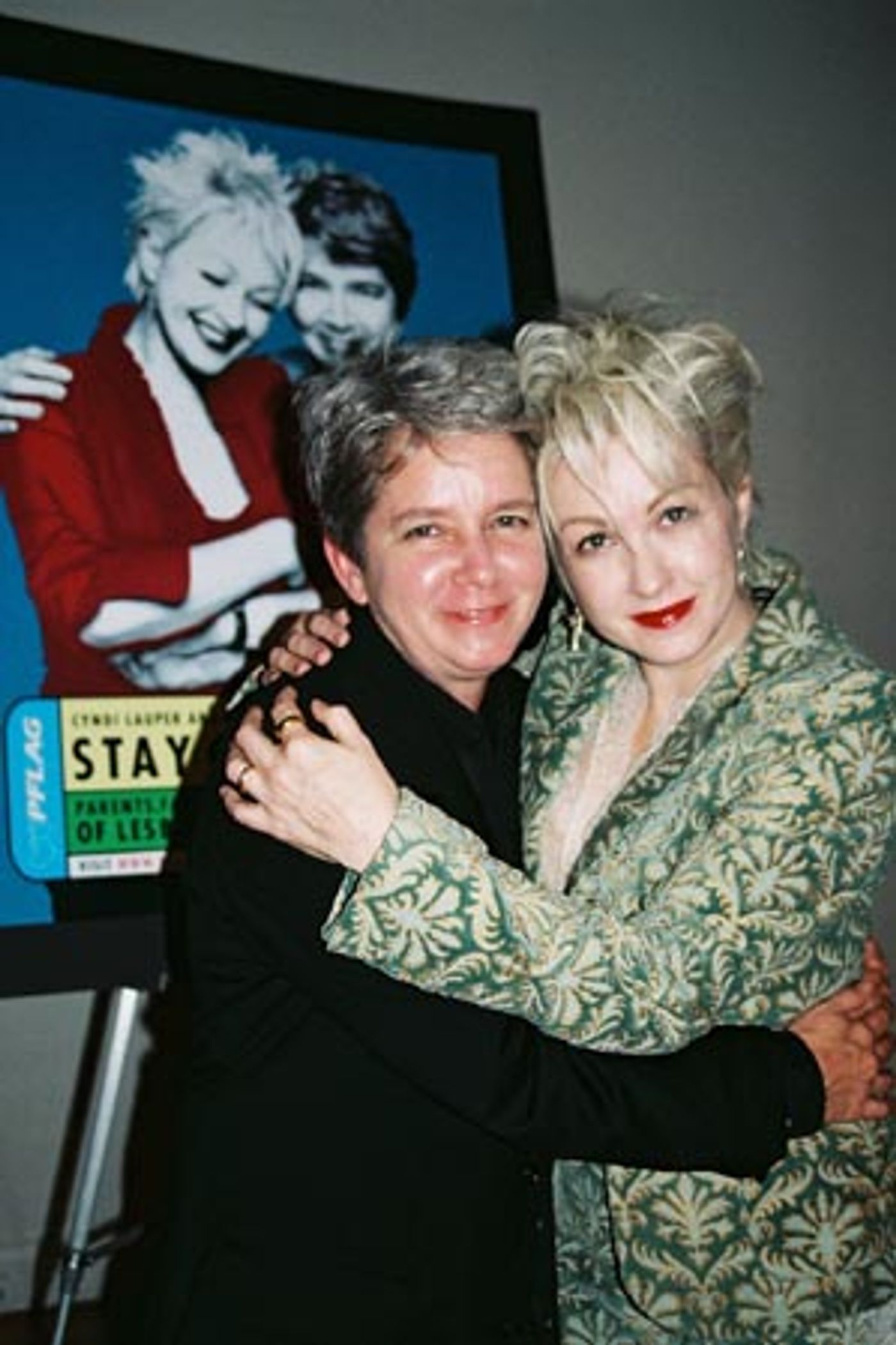 Photo Flash: Cyndi Lauper Attends PFLAG Dinner  Image