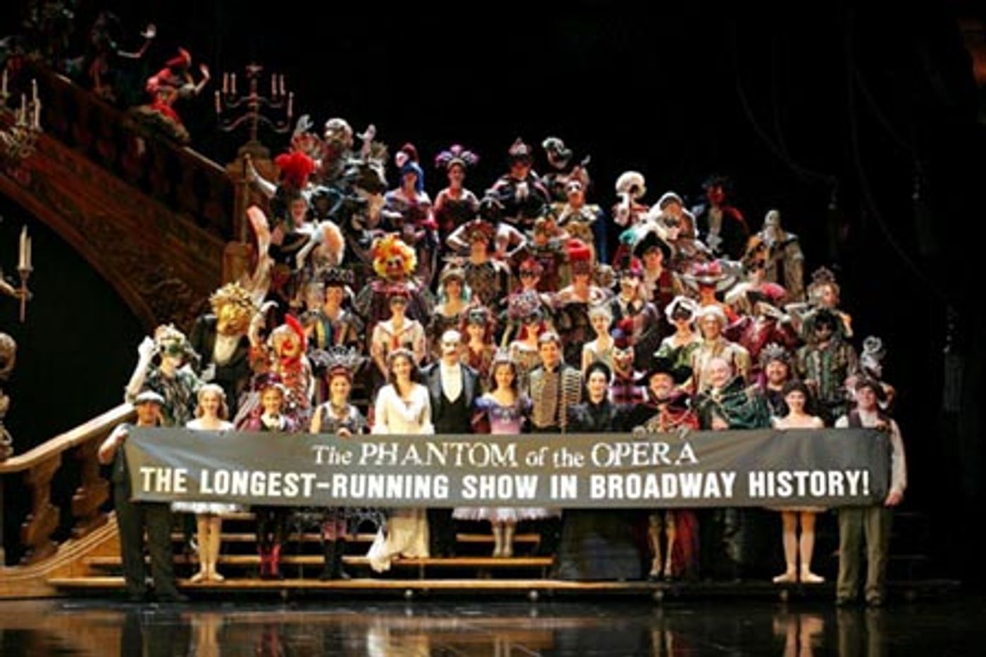 Photo Flash: The Phantom of the Opera Nears Record Performance  Image