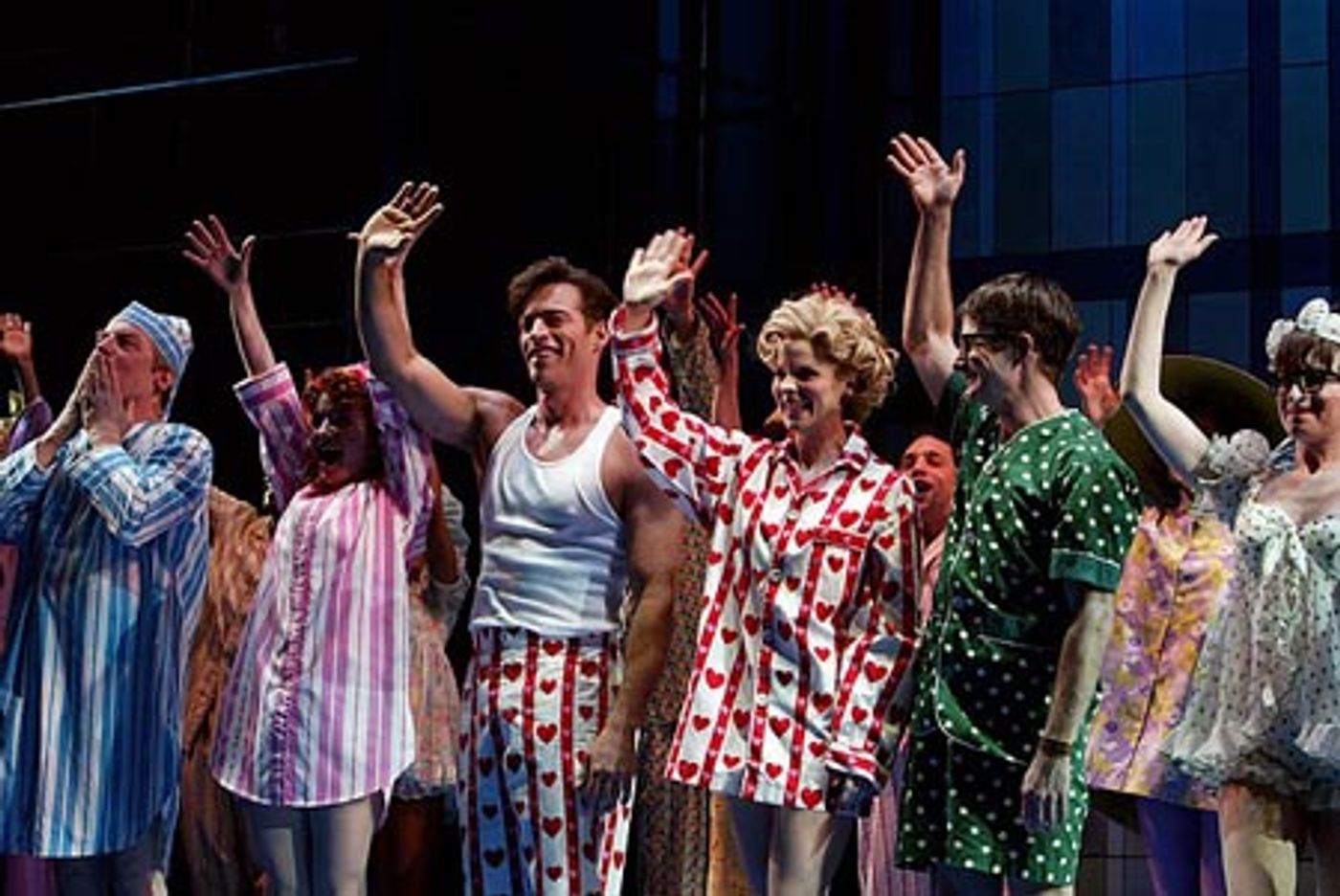 Photo Coverage: The Pajama Game Opening Night Arrivals and Curtain Call  Image