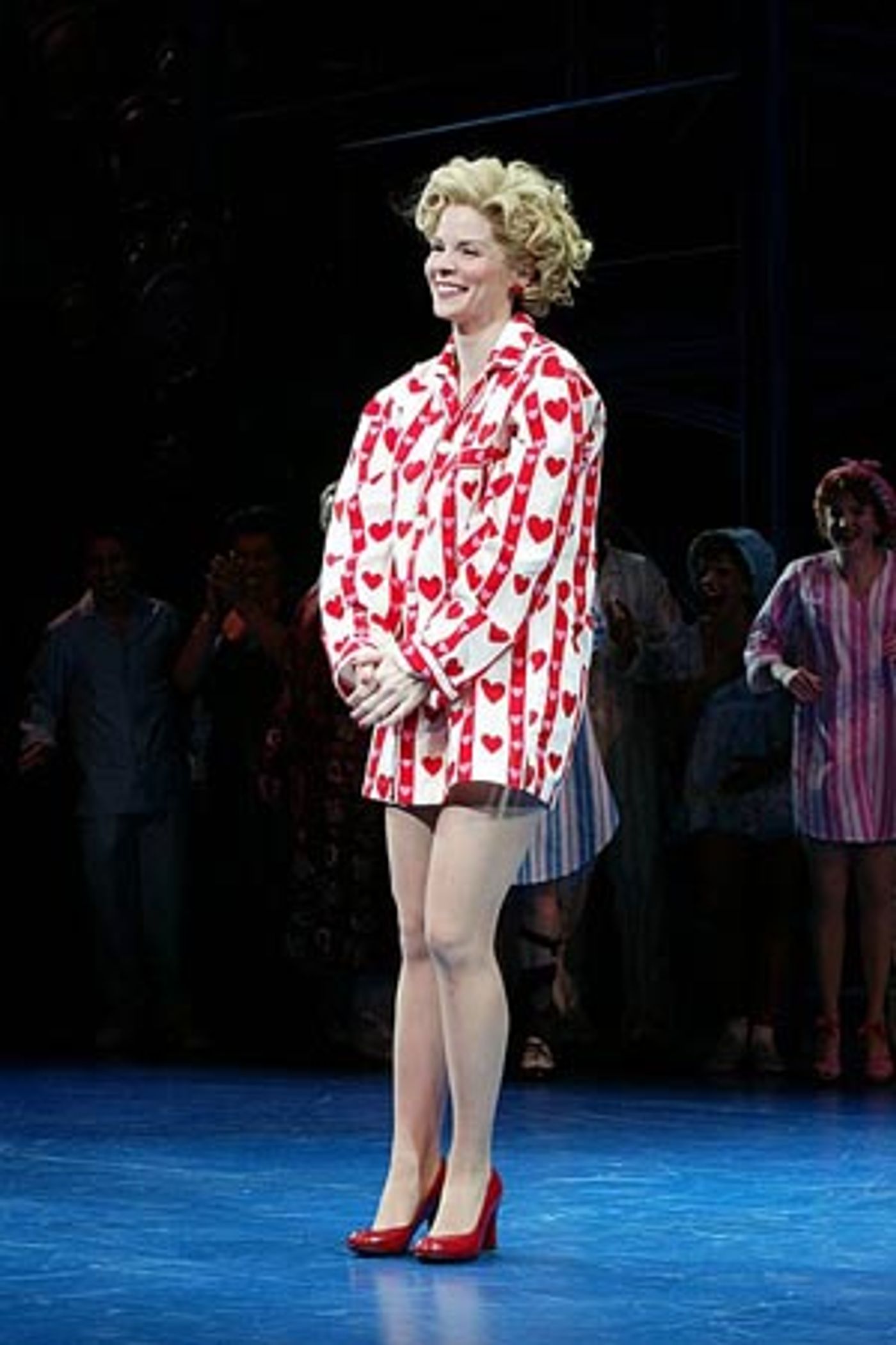 Photo Coverage: The Pajama Game Opening Night Arrivals and Curtain Call  Image