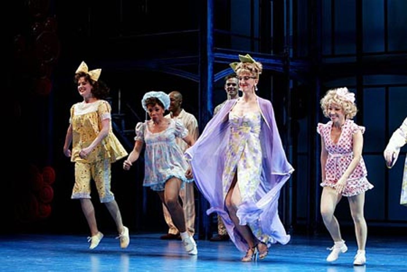 Photo Coverage: The Pajama Game Opening Night Arrivals and Curtain Call  Image