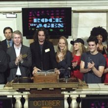 Photo Flash: ROCK OF AGES Cast Rings NYSE Opening Bell