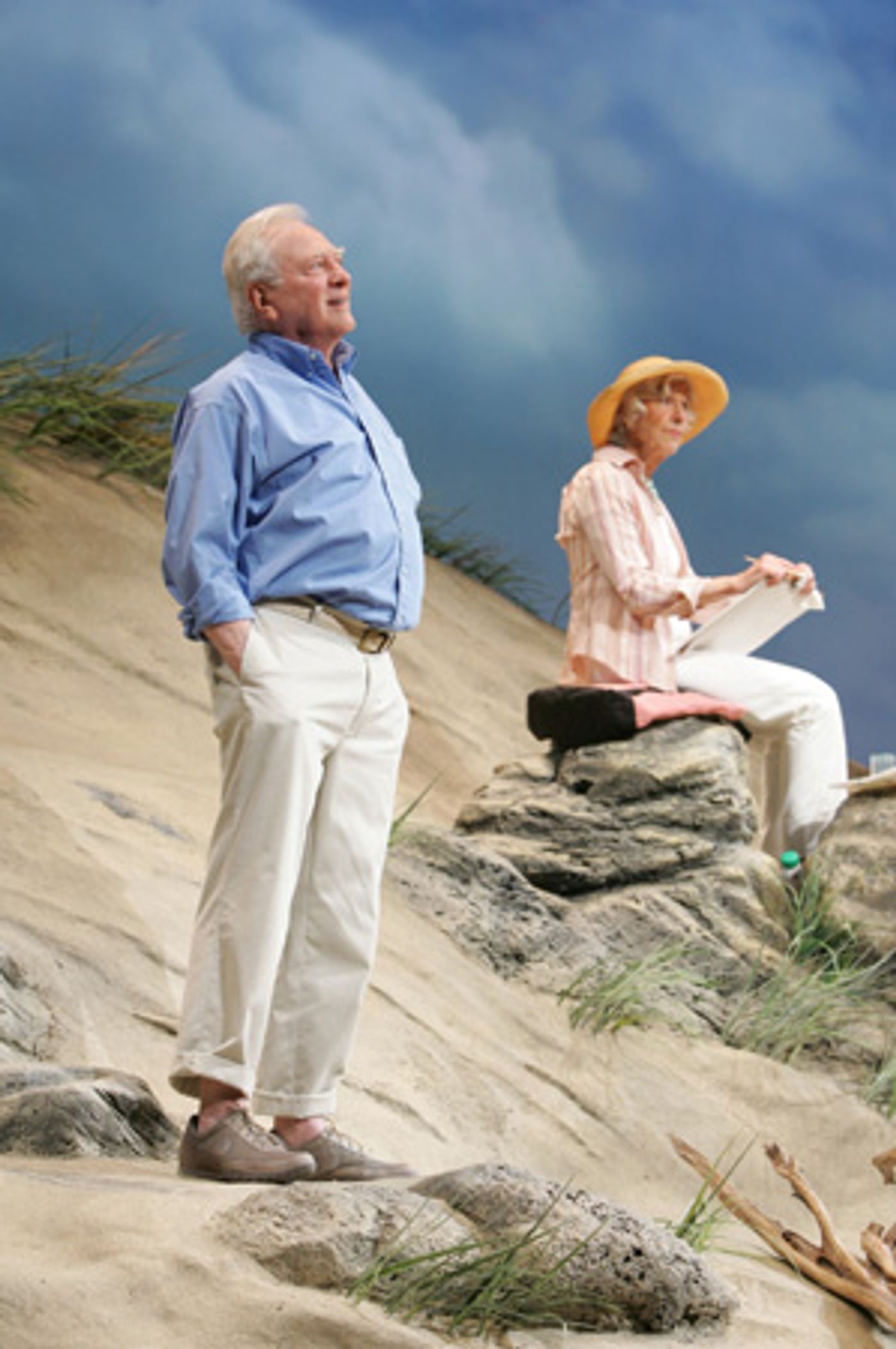 Photo Preview: Edward Albee's Seascape with Frances Sternhagen and George Grizzard  Image